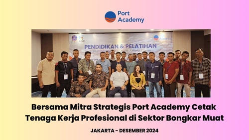 Bersama Mitra Strategis Port Academy Cetak Tenaga Kerja Profesional di Sektor Bongkar Muat. Foto : viralsumsel.com