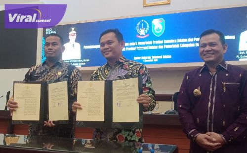 Kendalikan Inflasi, Palembang Kerja Sama dengan Enrekang. Foto : viralsumsel.com /ril