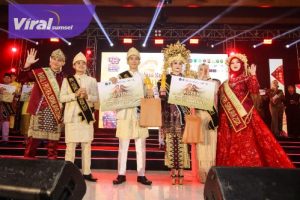 Ridho dan Regina Terpilih"Kuyung Kupek" Muba 2024. Foto : viralsumsel.com /dev