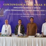 Reses Anggota DPR RI H Ishak Mekki, Infrastruktur Air dan Konektivitas di OKI Dukung Asta Cita Presiden Prabowo. Foto : viralsumsel.com /zep