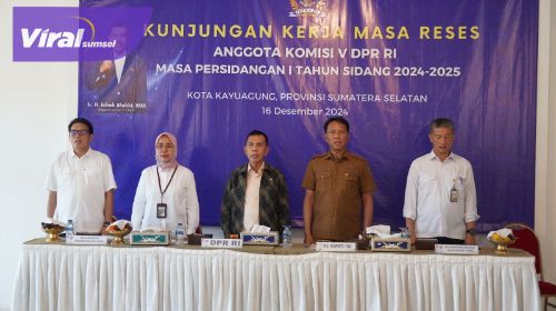 Reses Anggota DPR RI H Ishak Mekki, Infrastruktur Air dan Konektivitas di OKI Dukung Asta Cita Presiden Prabowo. Foto : viralsumsel.com /zep