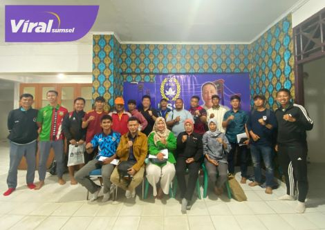 Asosiasi Kota (Askot) PSSI Palembang menggelar drawing atau undian pembagian grup Turnamem Sepak Bola U-12 Tahun Piala Ketua Askot PSSI Palembang 2024. Foto : viralsumsel.com /ril