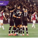 Liverpool berhasil perta gol di markas tuan rumah West Ham United. Foto : igliverpool