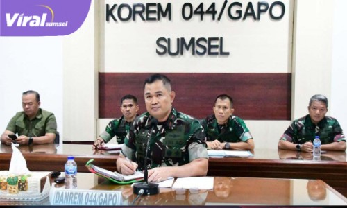 Brigjen TNI Muhammad Thohir Danrem Garuda Dempo. Foto : Viralsumsel/Nto