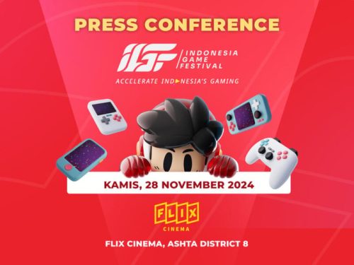 Indonesia Game Festival 2024, Ajak Seluruh Pecinta Game Bersatu Bangkitkan Industri Game Indonesia. Foto: viralsumsel.com