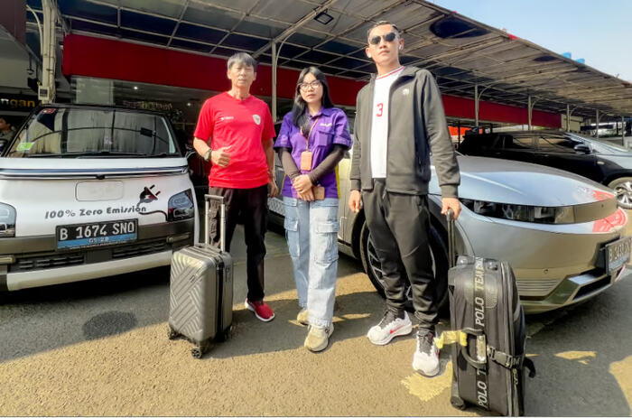 Taksi Listrik Evista Sukses di Promo 12.12. Foto: viralsumsel.com