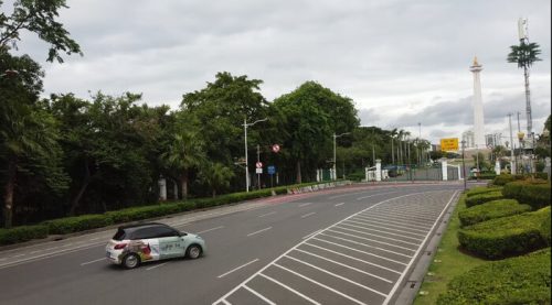 Libur Nataru, Taksi Listrik Evista Siap Melayani dengan 2 Fitur Andalan. Foto : viralsumsel.com