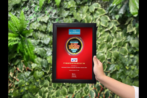 WSBP Terima Penghargaan Best Corporate Secretary Awards 2024. Foto : viralsumsel.com
