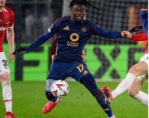 Pertandingan AS Roma vs AZ Alkmaar pada matchday ke-7 Liga Europa 2024/2025 di Afas Stadion, Belanda Utara, Belanda, Jumat, 24 Januari 2025 dini hari tadi. Foto : igroma