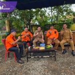 Camat Babat Toman Ajak DLH dan PUPR Muba 'Ngopi', Respon Permasalahan Sampah Hingga Lampu Jalan. Foto : viralsumsel.com /dev