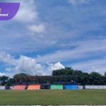 Stadion Tebat Sari, Martapura, OKU Timur bakal jadi venue seleksi pemain PersiOKUT untuk ajang Liga 4 2024/2025. Foto : viralsumsel.com /asa