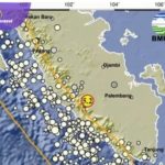 Gempa 5,2 Magnitudo Guncang Kota Lubuk Lingau.Foto : bmkg