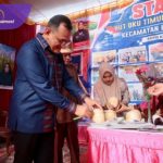 Bazar UMKM dan Pasar Murah Meriahkan  HUT Ke 21 Tahun OKU Timur. Foto : viralsumsel.com /win