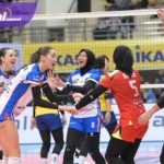 Proliga 2025 : Tim Putri Jakarta Pertamina Masuk 4 Besar usai Kalahkan Bandung BJB Tandamata. Foto : ig