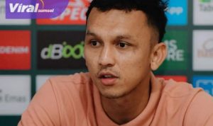 Kapten PSMS Medan Rachmad Hidayat, dalam sesi jumpa pers sebelum laga PSMS Medan vs Sriwijaya FC, Sabtu, 18 Januari 2025. Foto : igpsms