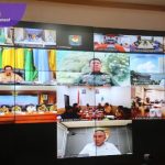 Pj Gubernur Elen Setiadi Ikuti Rakornas Bersama Mendagri Bahas Inflasi dan Asta Cita Presiden Soal Pemeriksaan Kesehatan Gratis. Foto : viralsumsel.com /win