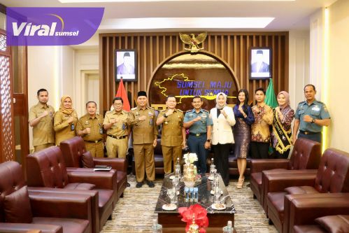 Pj Gubernur Elen Setiadi Harapkan Putra Putri Terbaik Sumsel Berprestasi Pada Kontes Putra Putri Maritim Tingkat Nasional. Foto  : viralsumsel.com  /win Pj Gubernur Elen Setiadi Harapkan Putra Putri Terbaik Sumsel Berprestasi Pada Kontes Putra Putri Maritim Tingkat Nasional. Foto : viralsumsel.com /win