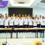 Pj Bupati Musi Banyuasin (Muba) H Sandi Fahlepi mengikuti Penilaian Evaluasi Kinerja Penjabat Kepala Daerah Triwulan III Bulan Desember Tahun 2024 dan Januari Tahun 2025. Foto : viralsumsel.com /dev