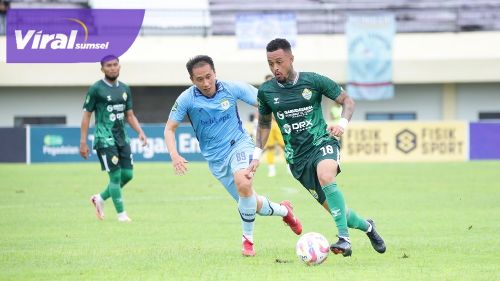 Pertandingan PSKC Cimahi melawan Persela Lamongan pada babak 8 besar Pegadaian Liga 2 2024/2025. Foto : lib