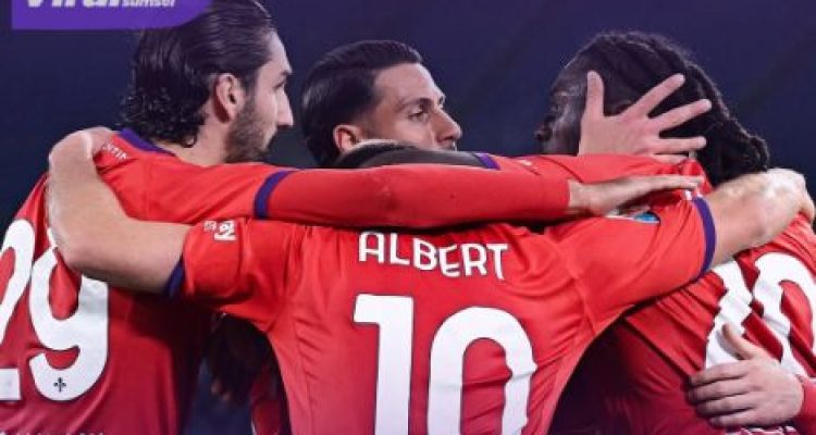 Fiorentina berhasil mempermalukan SS Lazio dengan skor 1-2 pada laga pekan ke-22 Liga Italia (Serie A) musim 2024/2025. Foto : igfiole