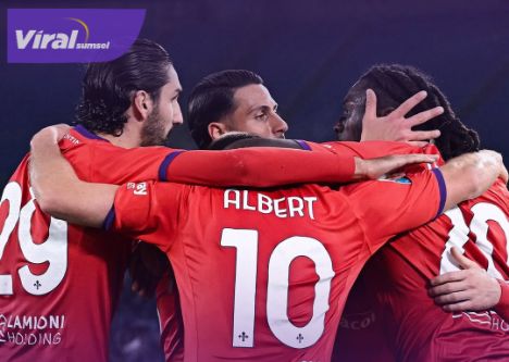 Fiorentina berhasil mempermalukan SS Lazio dengan skor 1-2 pada laga pekan ke-22 Liga Italia (Serie A) musim 2024/2025. Foto : igfiole