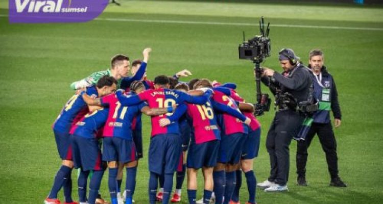 Barcelona FC gilas Valencia dengan kemenangan besar 7-1 pada laga pekan ke-21 Liga Spanyol (La Liga) di Stadion Estadi Olímpic Lluis Companys (Barcelona), Senin, 27 Januari 2025 dini hari tadi. Foto : igbarca