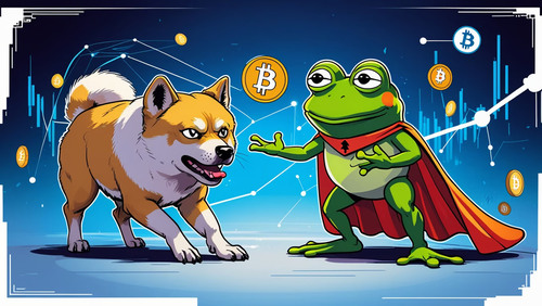 PEPE vs SHIB: Siapa yang Bisa Tembus $1 Terlebih Dahulu? Foto : viralsumsel.com