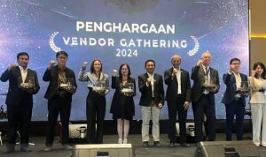 PT Bambang Djaja Raih Penghargaan Penyedia Barang atau Jasa Terbaik. Foto : viralsumsel.com