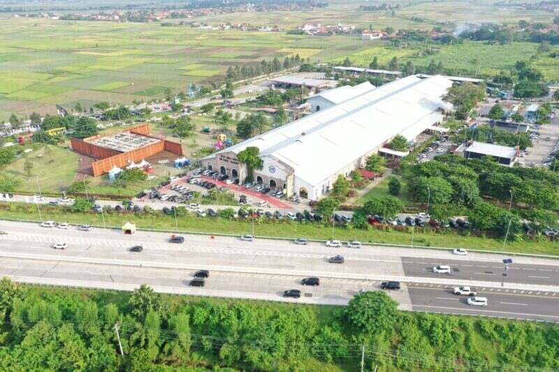PTPP Pastikan Rest Area Heritage KM 260B Banjaratma Siap Terima Pengunjung Selama Liburan Nataru. Foto: viralsumsel.com