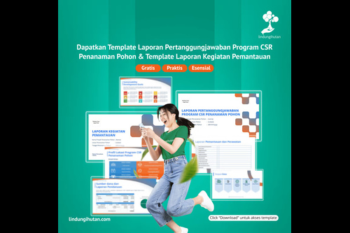 Template Laporan CSR Penanaman dan Pemantauan Pohon Gratis! Foto : viralsumsel.com