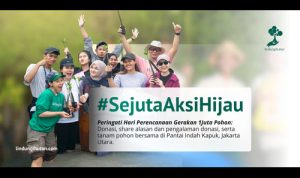 Wujudkan #SejutaAksiHijau, Tanam Pohon Hari Ini! Foto : viralsumsel.com