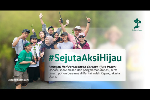 Wujudkan #SejutaAksiHijau, Tanam Pohon Hari Ini! Foto : viralsumsel.com Wujudkan #SejutaAksiHijau, Tanam Pohon Hari Ini! Foto : viralsumsel.com