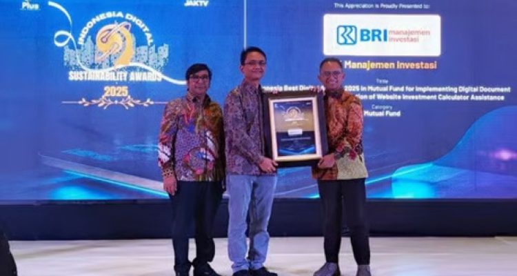 BRI-MI Raih Penghargaan Indonesia Best Digital Awards 2025. Foto: viralsumsel.com