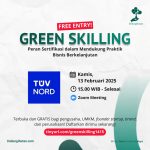 Bedah Peran Sertifikasi dalam Bisnis Berkelanjutan di Webinar Green Skilling bersama LindungiHutan. Foto : viralsumsel.com