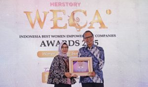 KAI Raih Penghargaan Best Woman Empowerment Company 2025 atas Komitmen dalam Perlindungan Hak Perempuan. Foto: viralsumsel.com