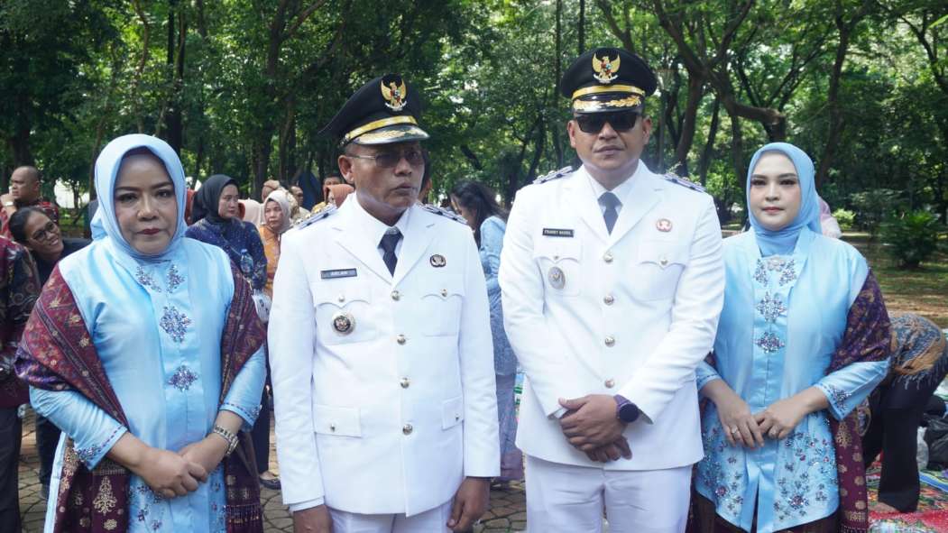Resmi, H Alran dan Franky Nasril Dilantik Sebagai Walikota dan Wakil Walikota Prabumulih periode 2025-2030 di Istana Negara. Foto : viralsumsel.com /ril