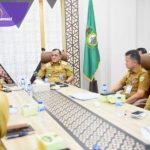 Sekda Edward Candra Bersama Ketua DPRD Sumsel Hadiri Rakor Persiapan Pelantikan Kepala Daerah Serentak Tahun 2024. Foto : viralsumsel.com/win
