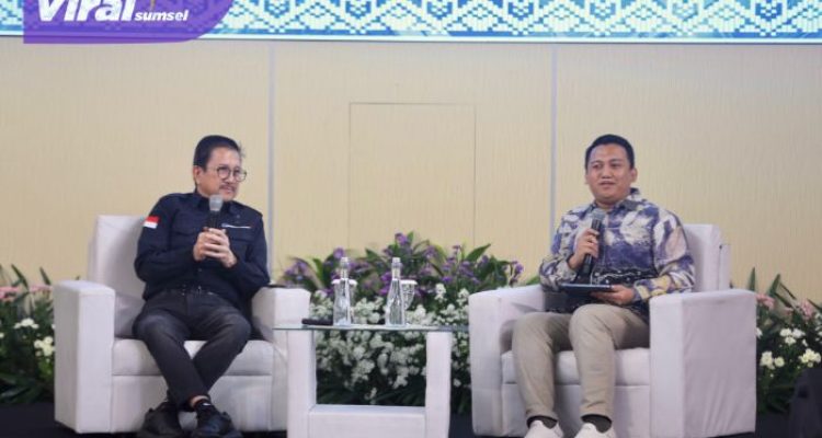 Pj Gubernur Elen Setiadi Buka Kuliah Umum Pertambangan Bareng Presiden Direktur PT Freeport Indonesia di Kampus Unsri Indralaya . Foto : viralsumsel.com /win