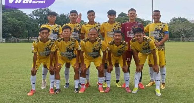 Starting eleven David FC saat laga menghadapi Fsip United Unsri. Foto : viralsumsel.com /asa