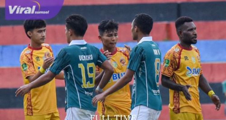 Liga 2 : Sriwijaya FC Tumbang di Laga Terakhir Playoff Degradasi. Foto : ignu