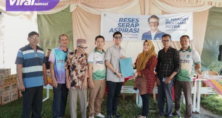 Reses Tahap II DPRD Sumsel Dapil III: H. Handry Pratama Putra Serap Aspirasi Masyarakat dan Wujudkan Komitmen dalam Pembangunan Daerah. Foto : viralsumsel.com /ril