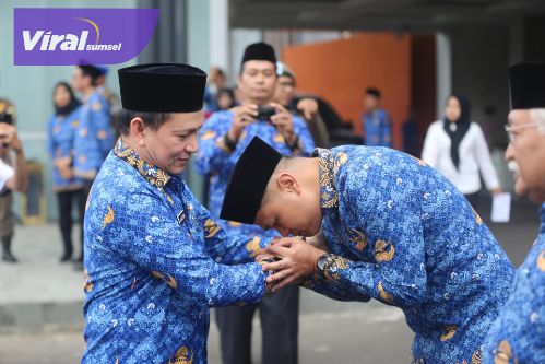 Delapan Bulan Mengabdi sebagai Pj Gubernur, Elen Setiadi Mohon Doa Restu dari ASN Pemprov Sumsel. Foto : viralsumsel.com /win