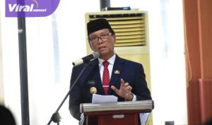 Pj Bupati OKI Lantik 49 Pejabat, Tegaskan Meritokrasi dan Profesionalisme. Foto : viralsumsel.com /zep