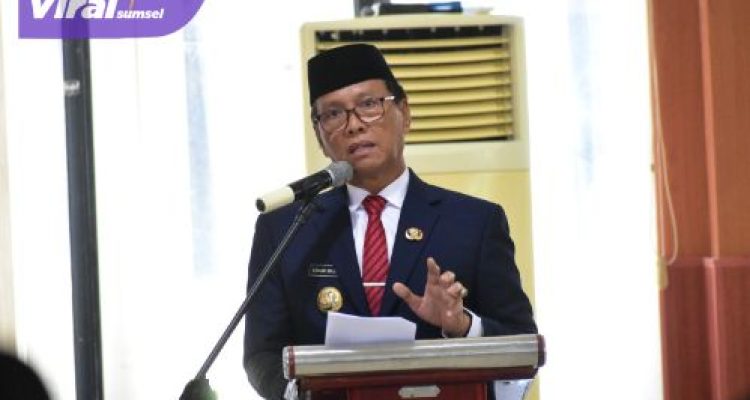 Pj Bupati OKI Lantik 49 Pejabat, Tegaskan Meritokrasi dan Profesionalisme. Foto : viralsumsel.com /zep