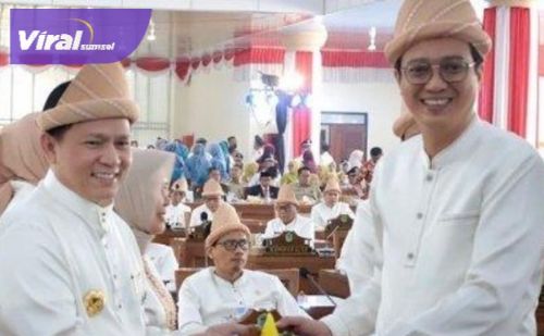 Pj Gubernur Sumsel Puji Ogan Ilir di HUT ke-21, Tapi Ingatkan Tantangan Besar! Foto : viralsumsel.com /jun