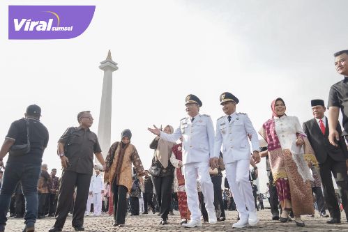 HM Toha-Rohman Resmi Dilantik Presiden Prabowo di Istana Negara. Foto : viralsumsel.com /dev