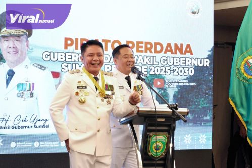 Herman Deru Ajak Masyarakat Kembali Bersatu Demi Sumsel Maju Terus Untuk Semua. Foto : viralsumsel.com /win