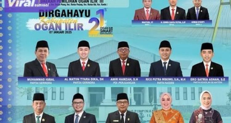 DPRD Dapil Ogan Ilir III Dukung Kemajuan di HUT ke-21 dengan Semangat ‘Ogan Ilir Smart’. Foto : viralsumsel.com /jun