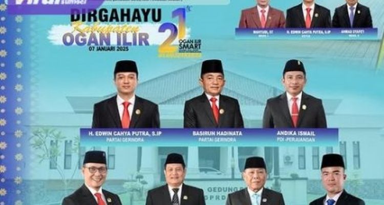 DPRD Ogan Ilir Dapil II : Semangat ‘Ogan Ilir Smart’ di HUT ke-21. Foto : viralsumsel.com /jun