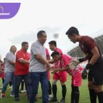 Plt Gubernur Sumsel Cik Ujang Apresiasi Turnamen Sepak Bola Siti Fatimah Cup III Tahun 2025. Foto : viralsumsel.com /win